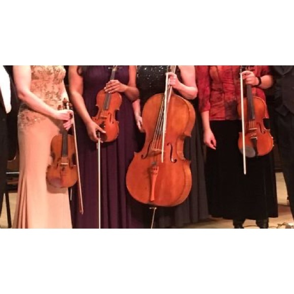 Montage Mon Cheri taupe MOB gown - Picture 6 of 7